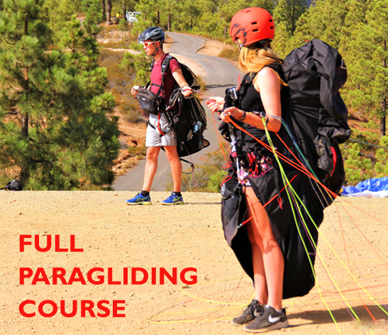 FULL PARAGLIDING COURSE